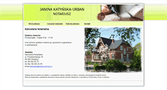 Desktop Screenshot of notariusz-wolsztyn.pl